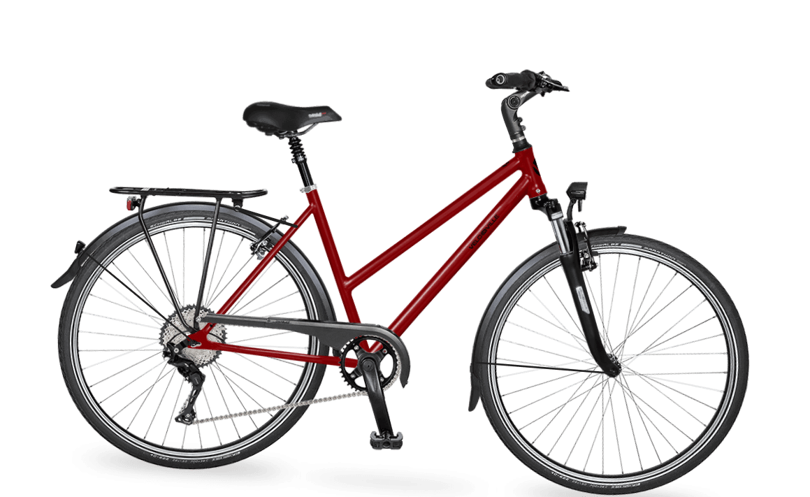 Velo de Ville A200 9v. Shimano Cues, cadre trapeze